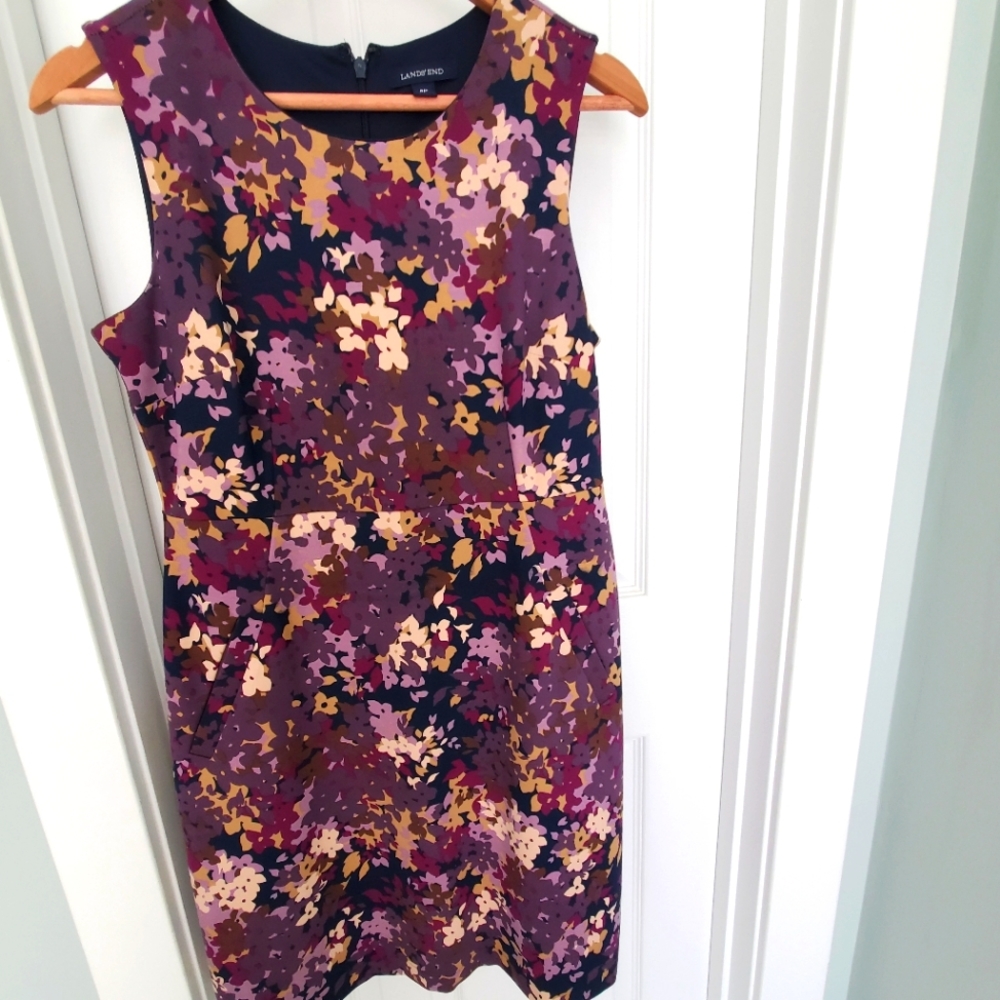 Lands End sleeveless dress